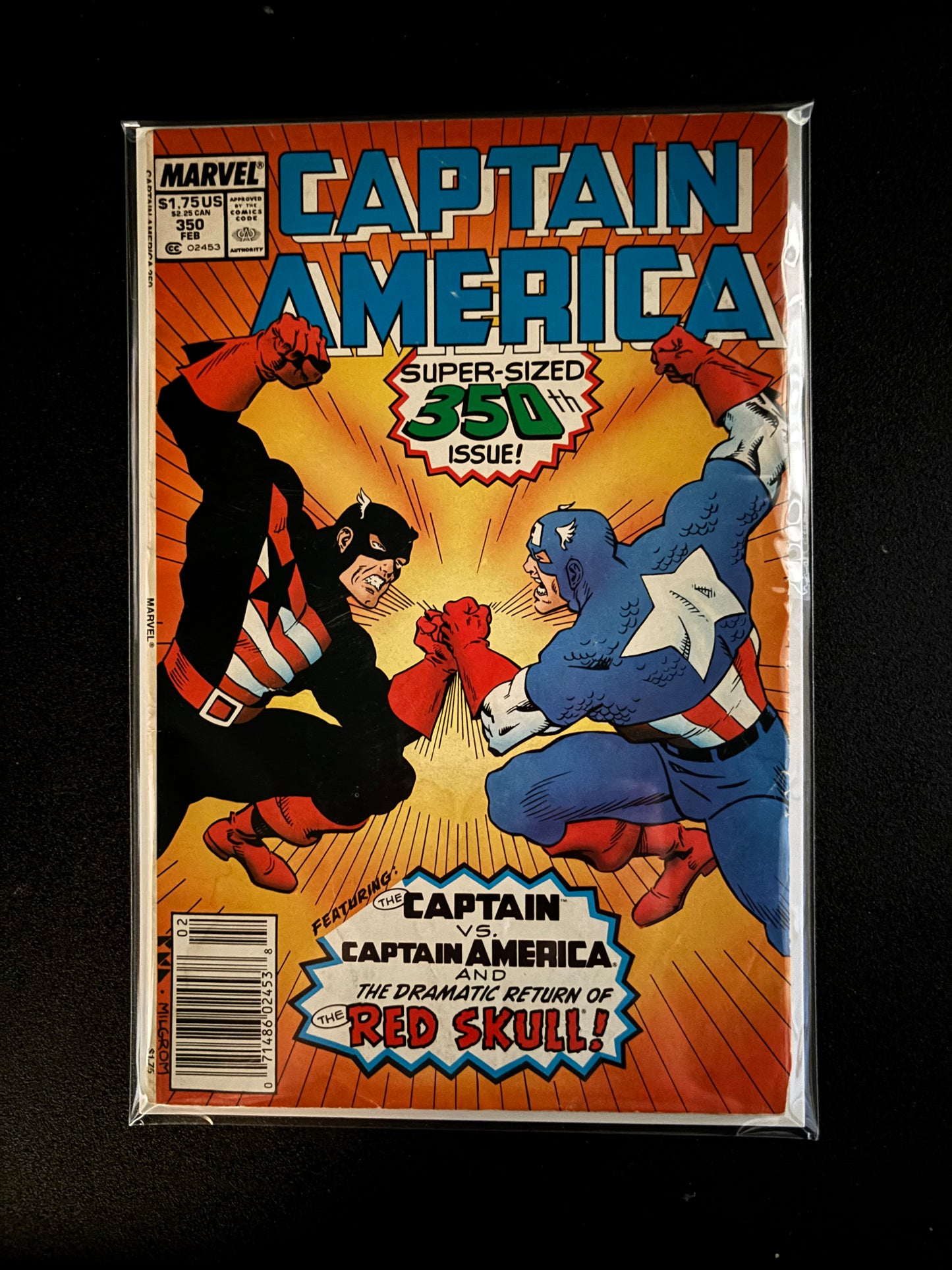 Captain America #350 (1989, Marvel Comics)