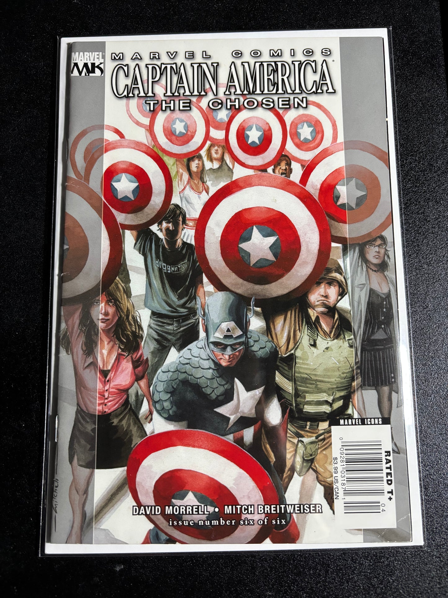 Captain America: The Chosen #6 (2008, Marvel Comics)