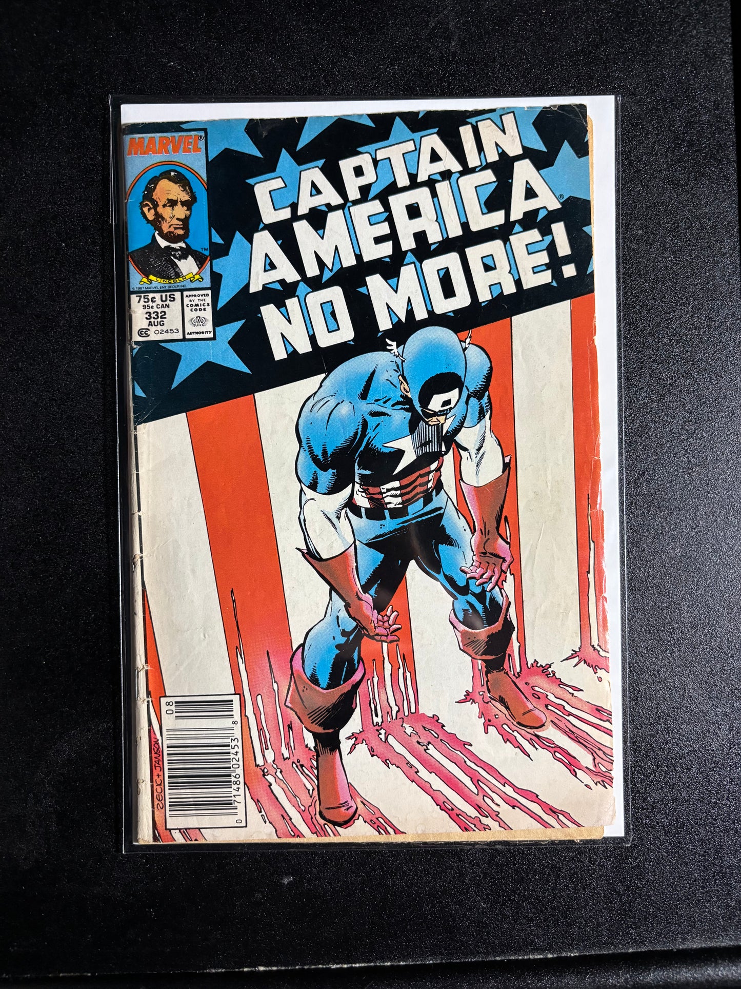 Captain America #332 (1987, Marvel Comics)