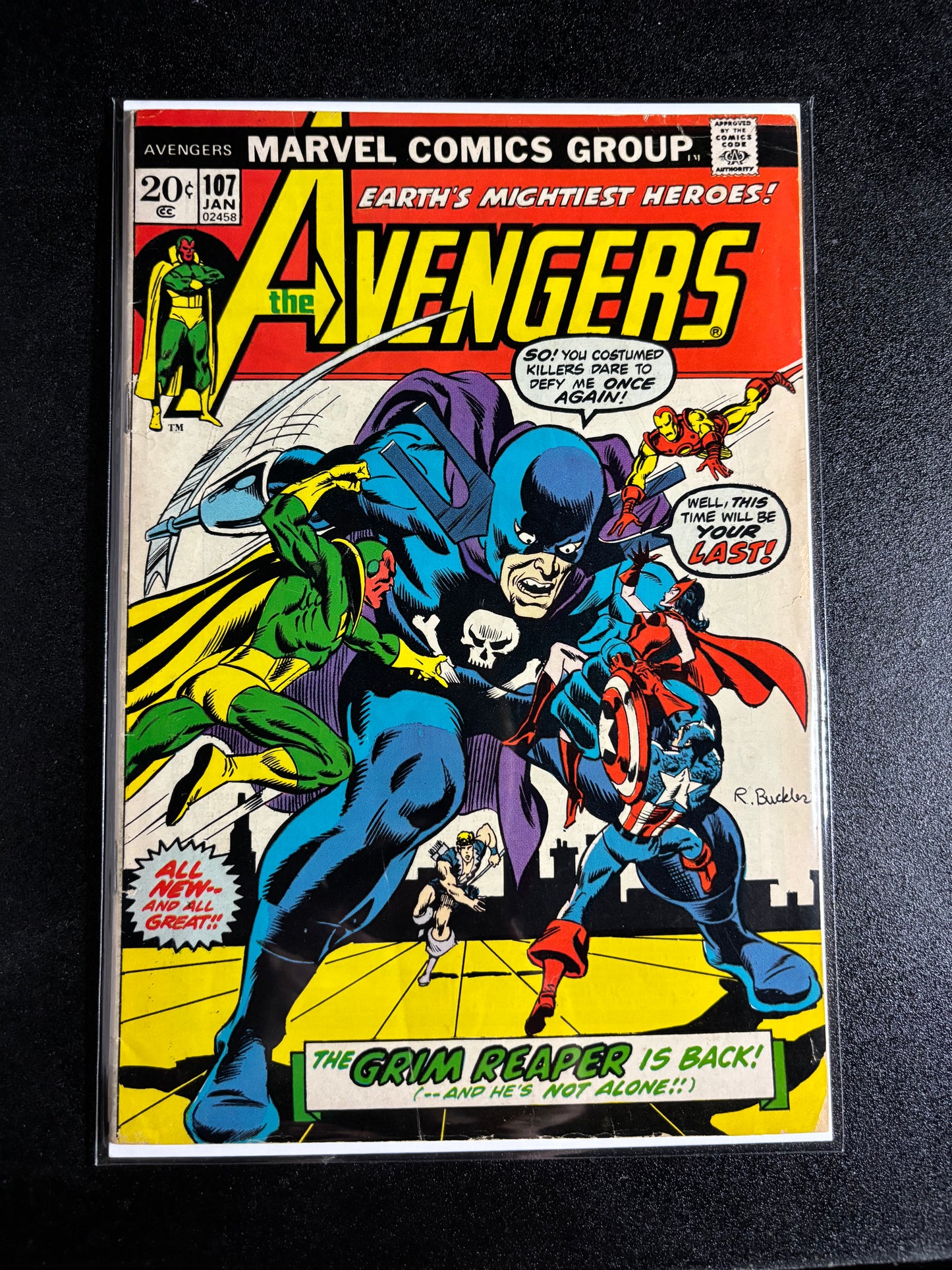 Avengers #107 – January 1973 (Marvel Comics)