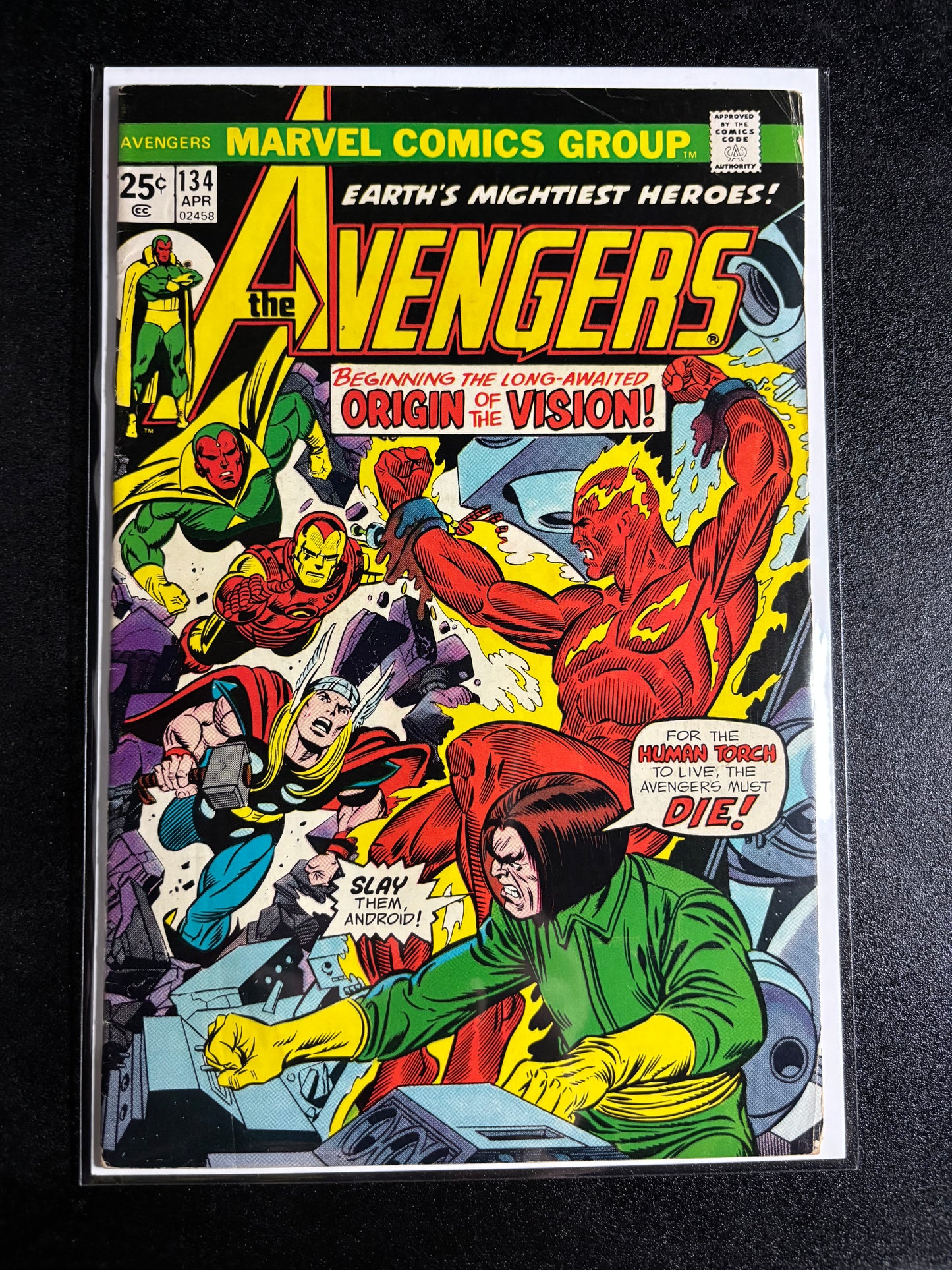 Avengers #134 – April 1975 (Marvel Comics)
