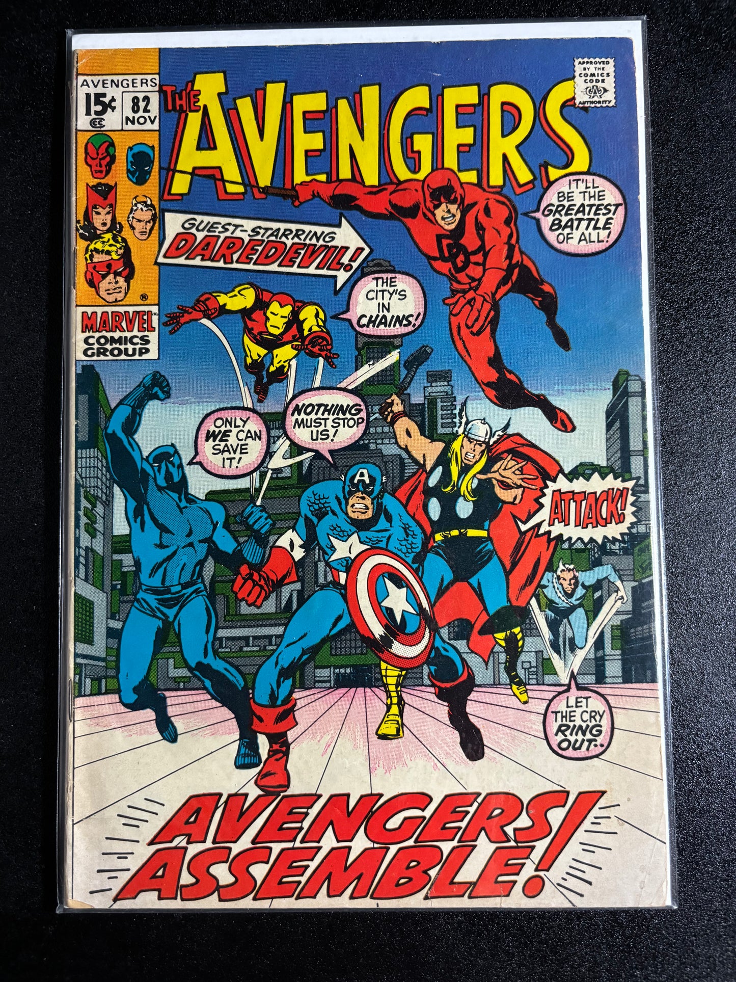 Avengers #82 – November (Marvel Comics, 1970)