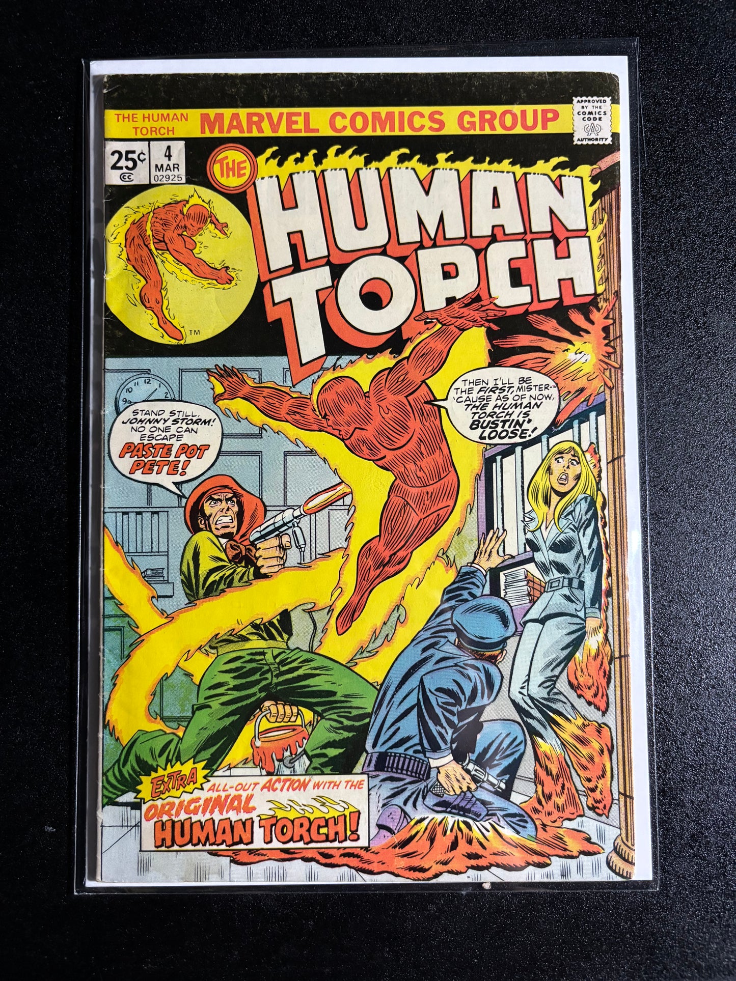 The Human Torch #4 – March 1975 (Marvel Comics)