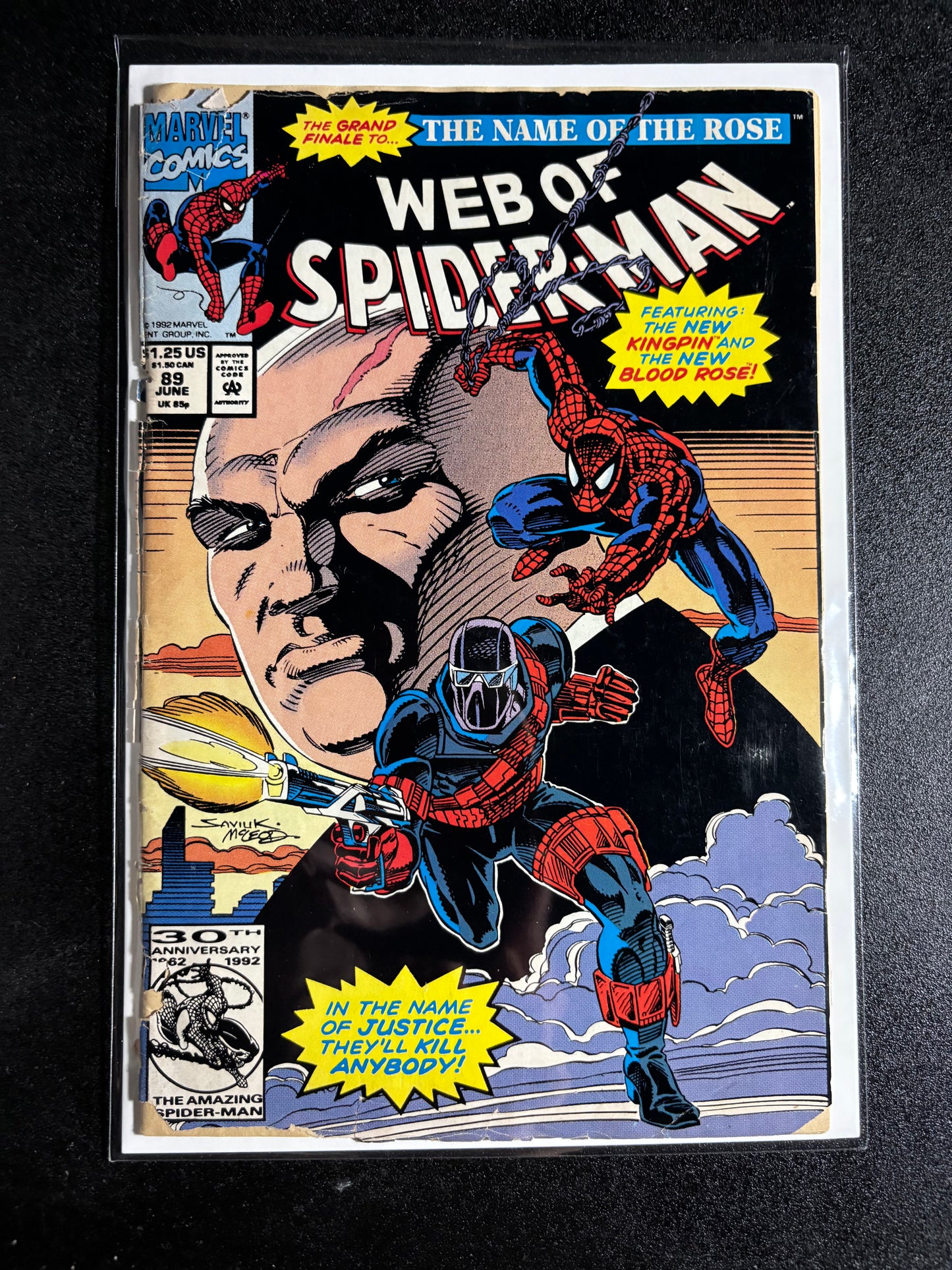 Web of Spider-Man #89 – The Grand Finale to The Name of the Rose