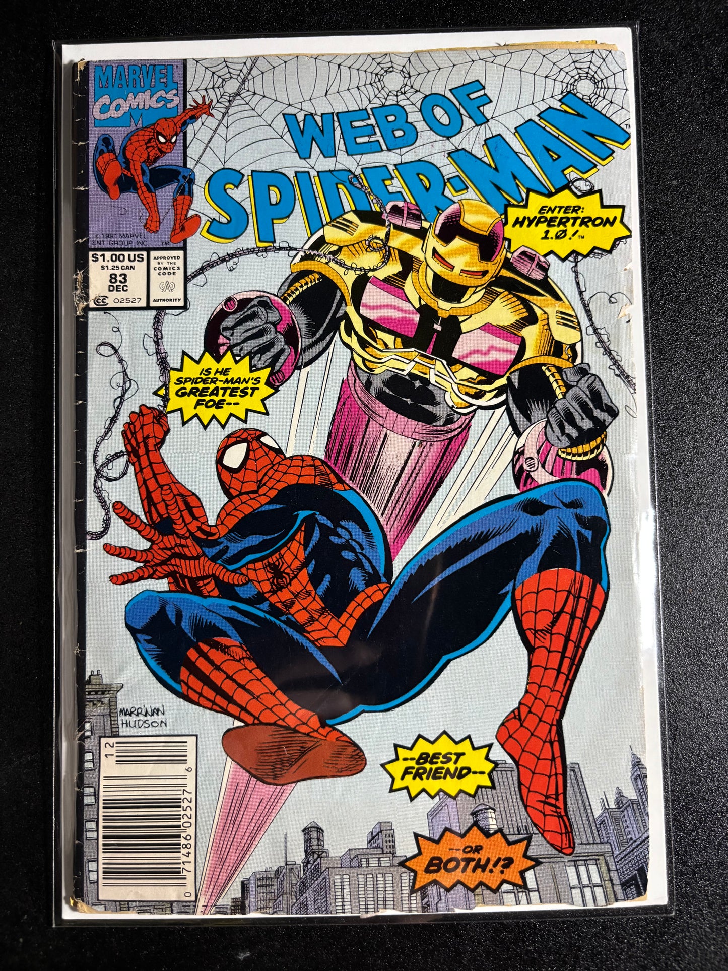 Web of Spider-Man #83 – Enter: Hypertron!