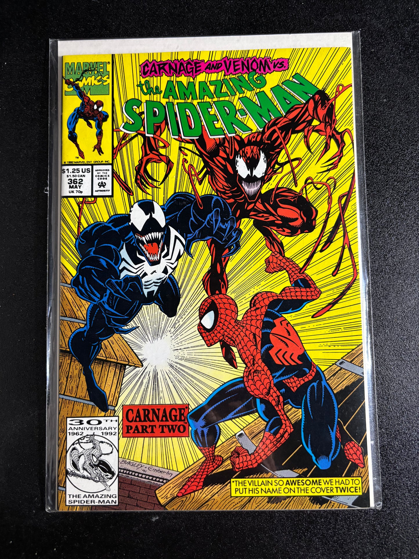 The Amazing Spider-Man #362 (May 1992) – Carnage and Venom - Marvel Comics