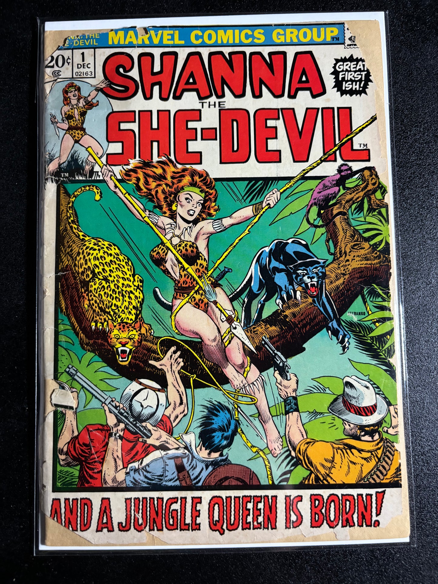 Shanna the She-Devil #1 (Dec 1972, Marvel Comics)