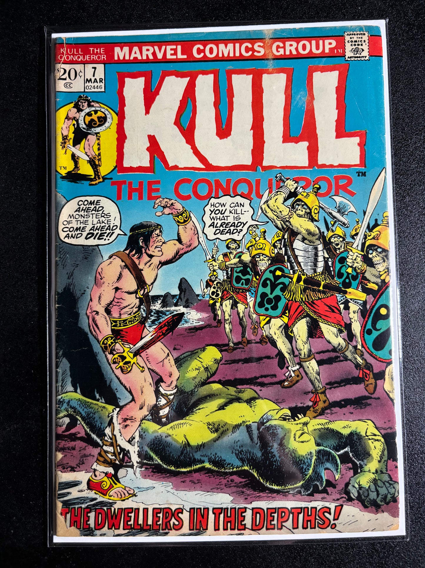 Kull the Conqueror #7 – Marvel Comics (March 1972)