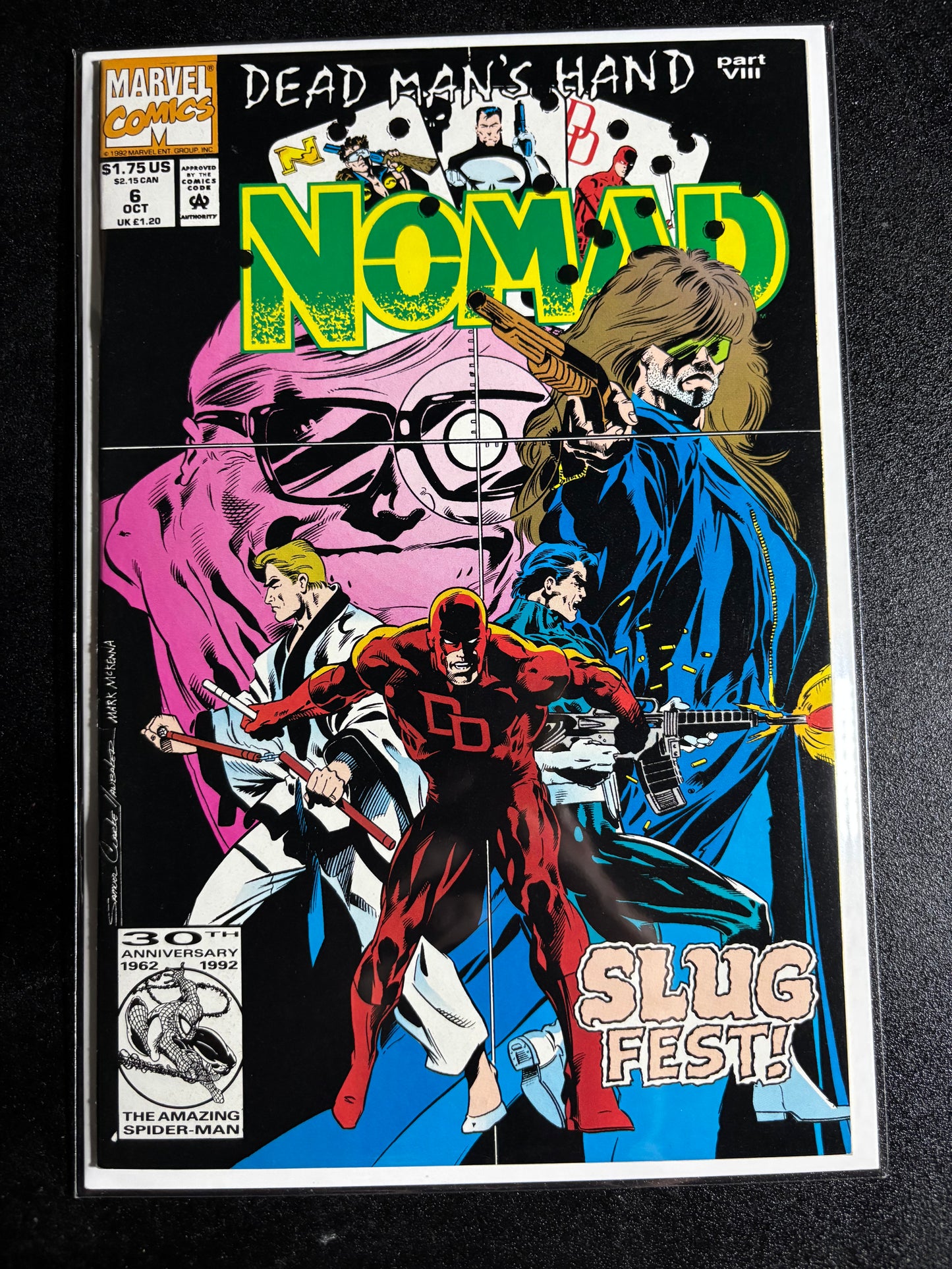 Nomad #6 – Dead Man’s Hand Part VIII – Marvel Comics (1992)