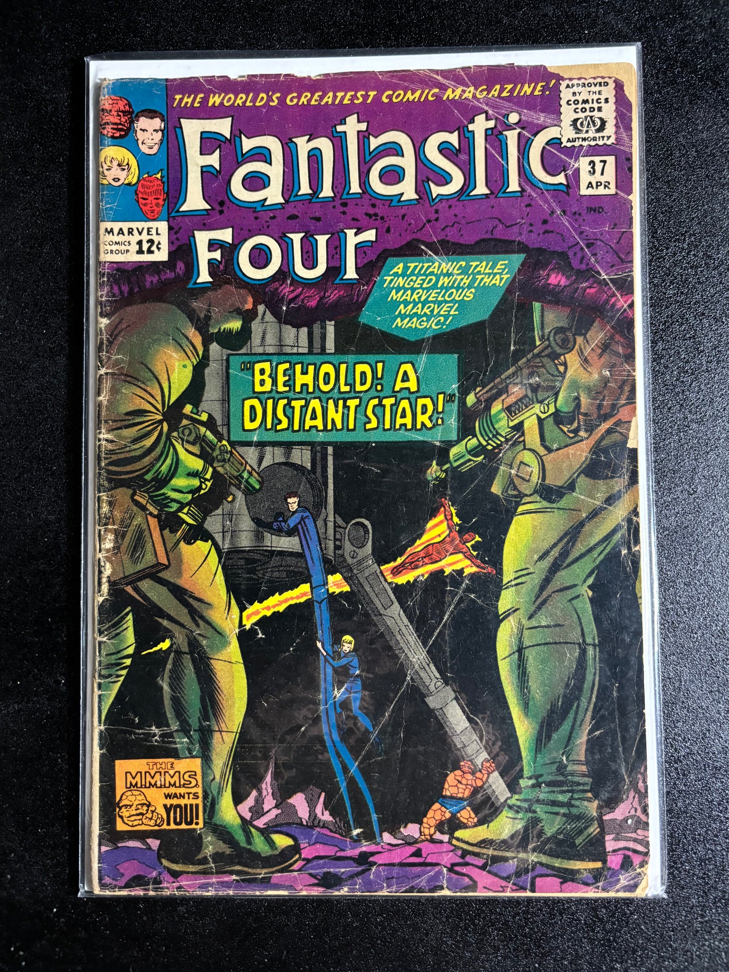 Fantastic Four #37 (1965) – Skrulls Appearance – Silver Age Marvel