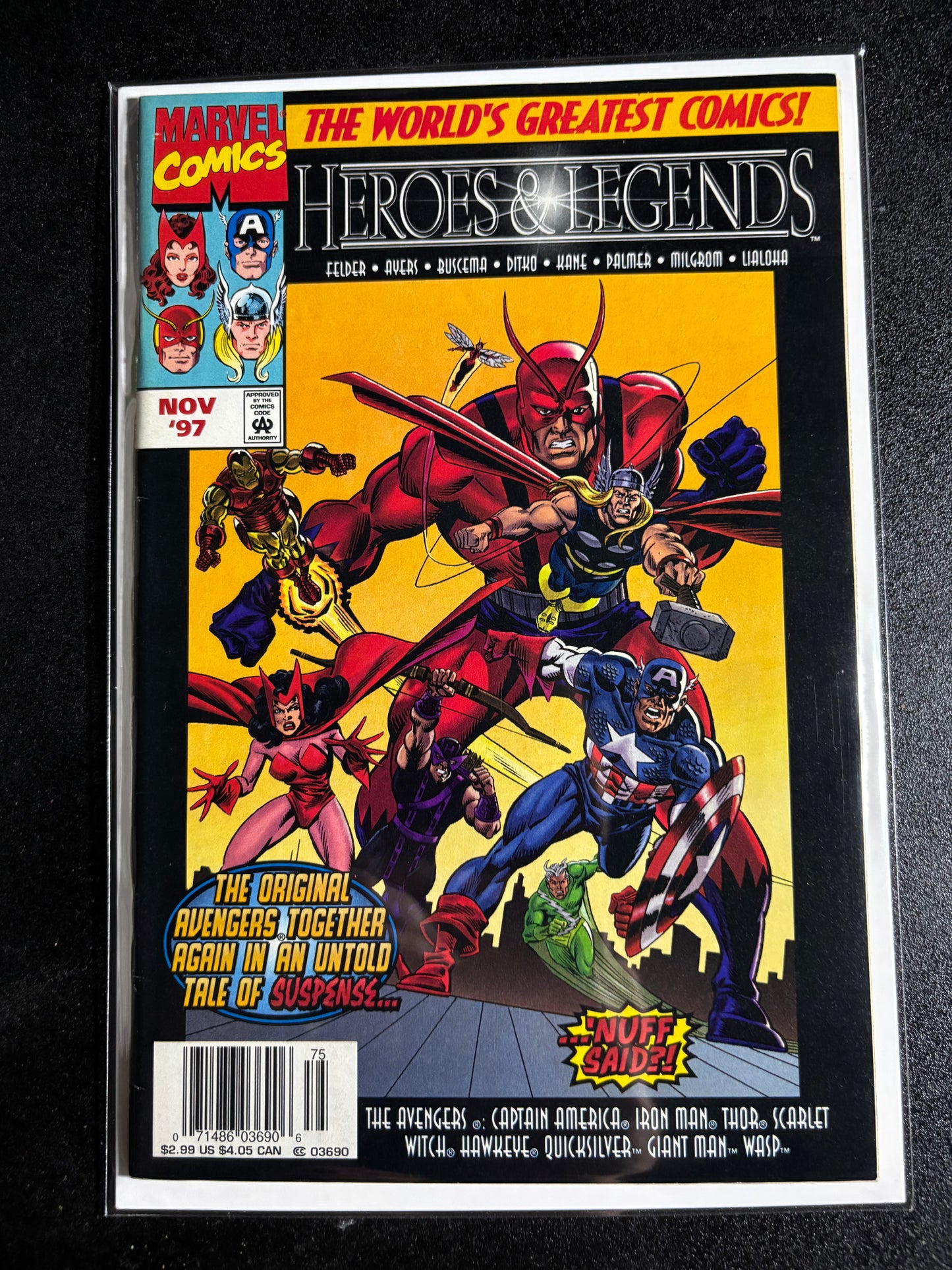 Heroes & Legends #1 – November 1997 (Marvel Comics)
