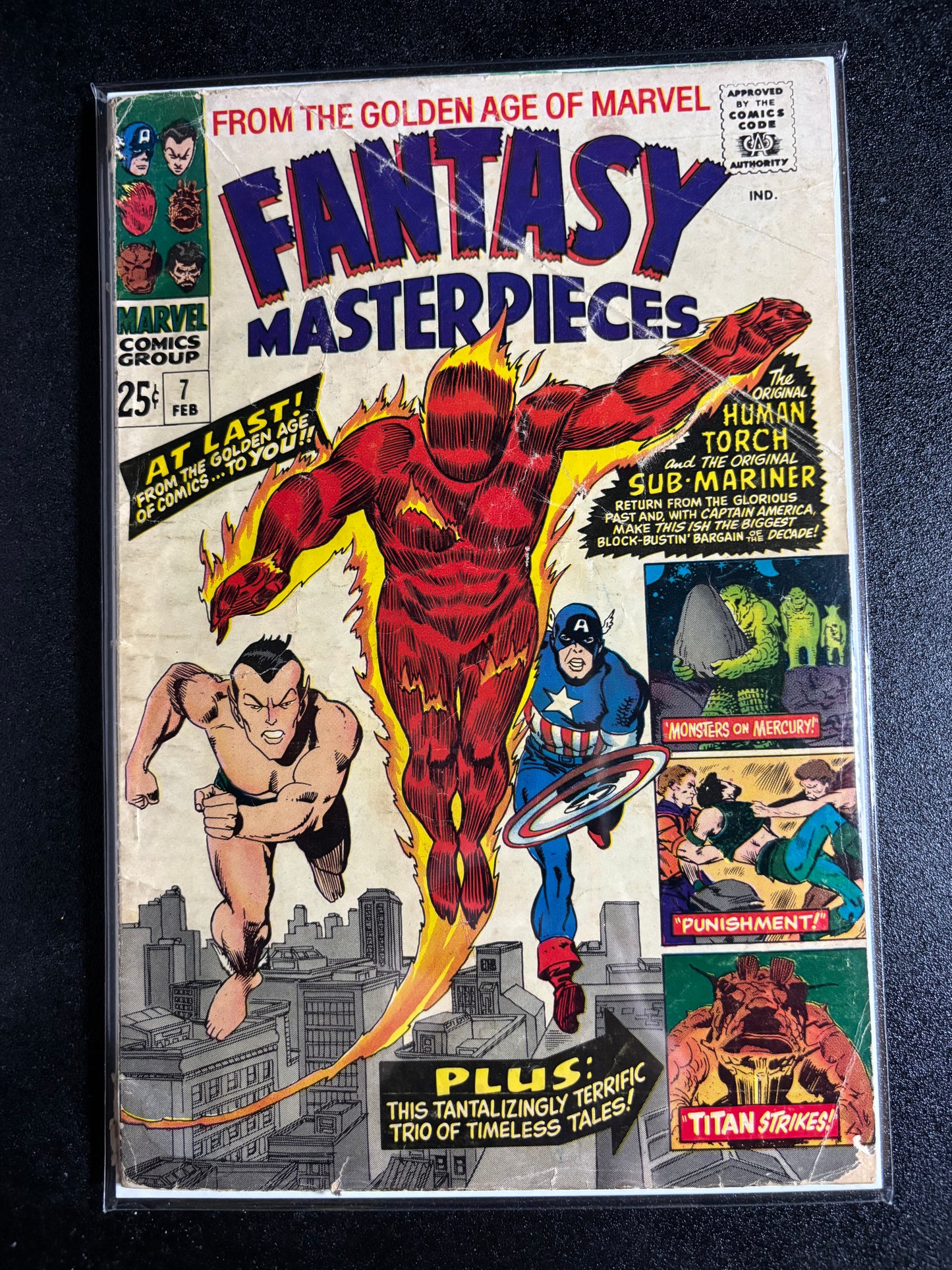 Fantasy Masterpieces #7 (February 1967) – Marvel Comics