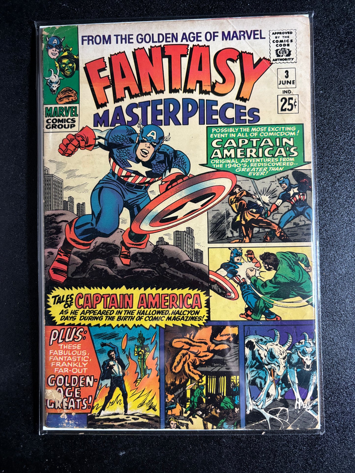 Fantasy Masterpieces #3 (June 1966) – Marvel Comics