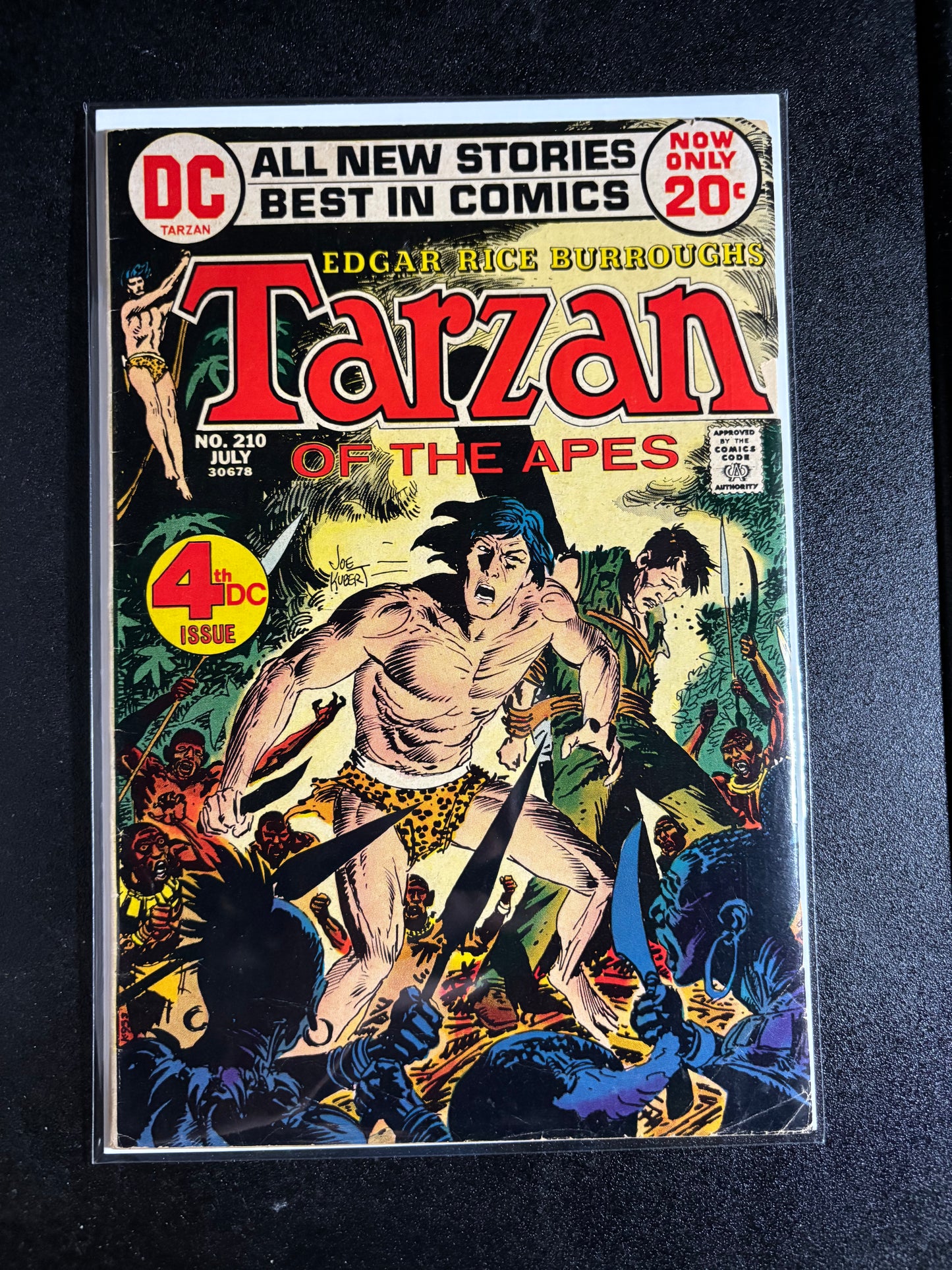 Tarzan #210 (July 1972, DC Comics)