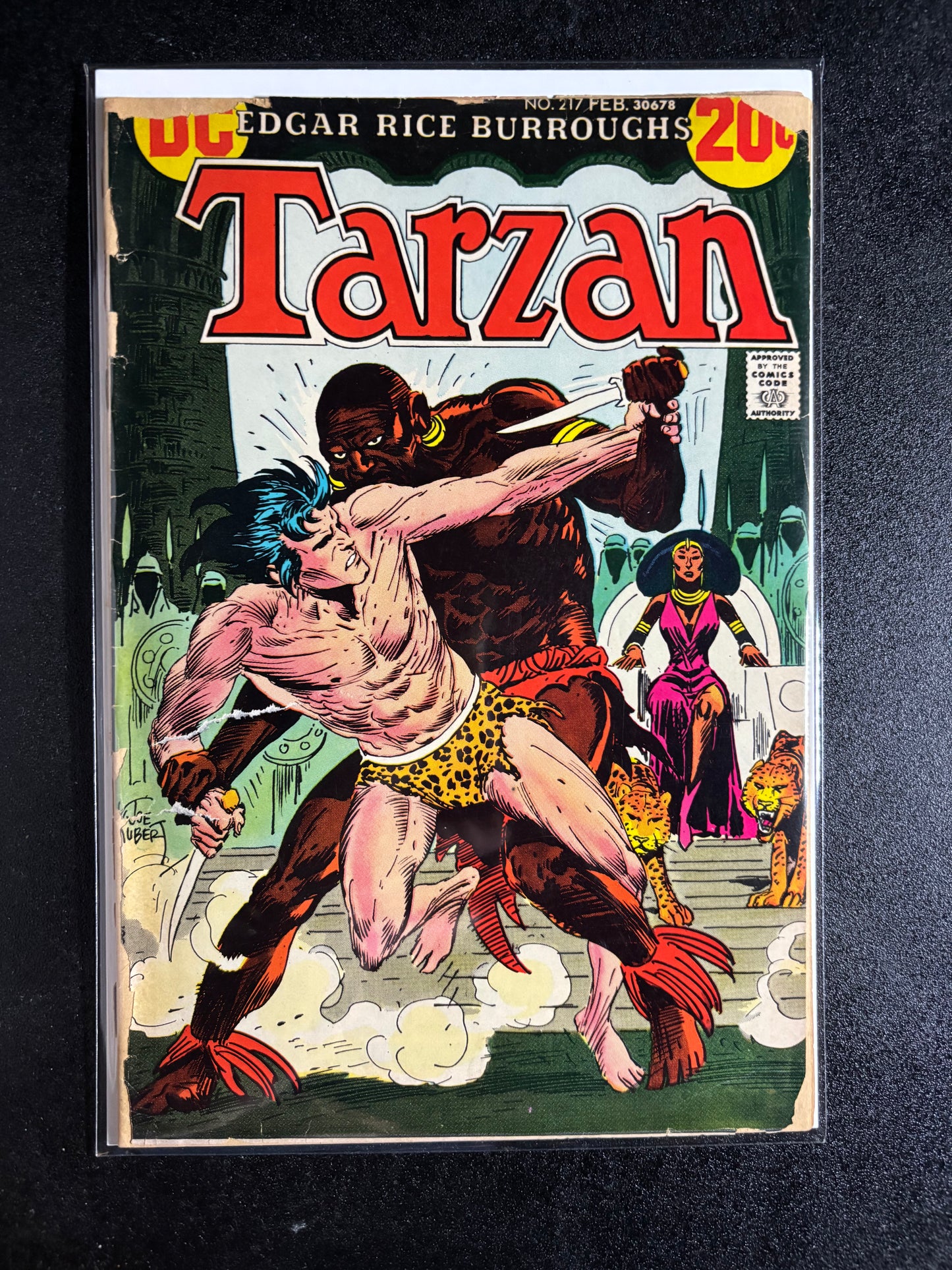Tarzan #217 (Feb 1973, DC Comics)
