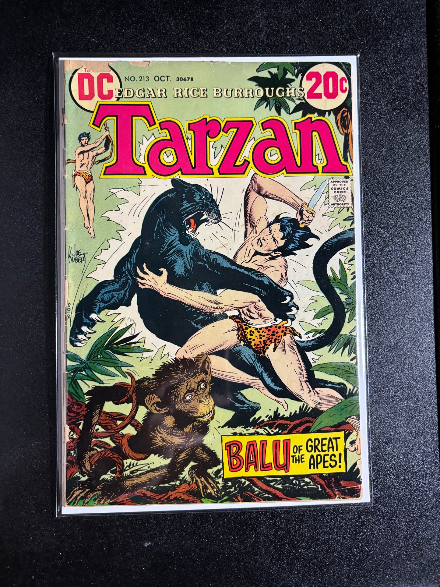 Tarzan #213 (Oct 1972, DC Comics)
