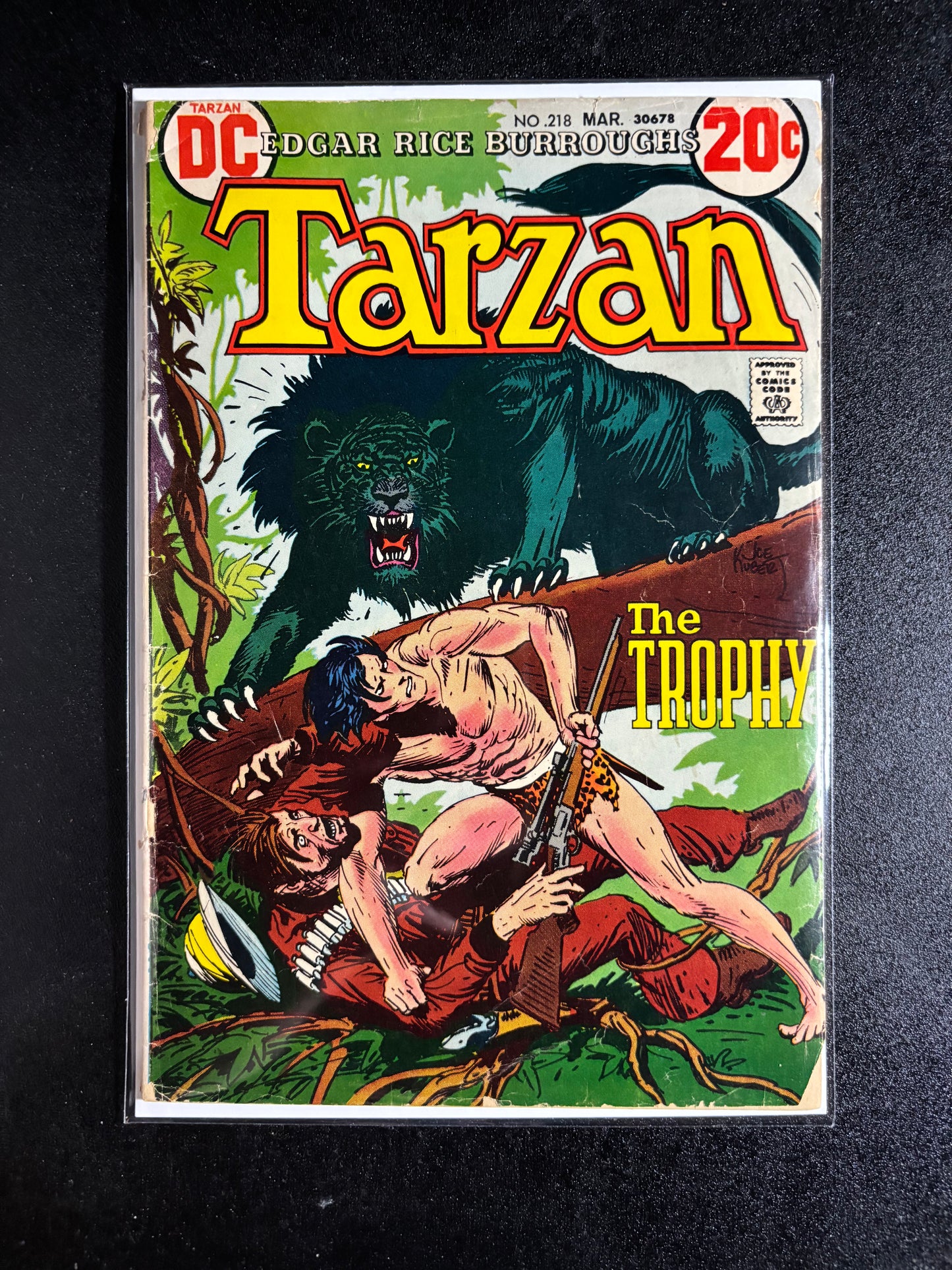 Tarzan #218 (March 1973, DC Comics)