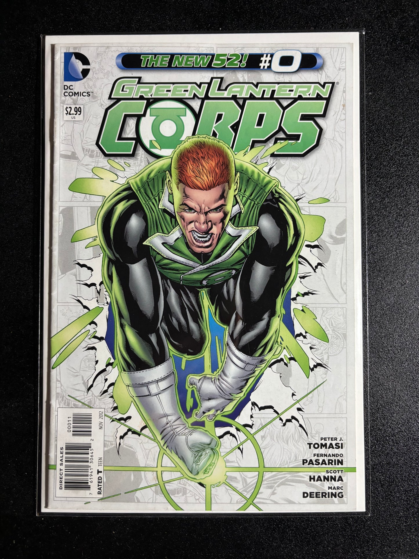 Green Lantern Corps #0 (2012, DC Comics – The New 52!)