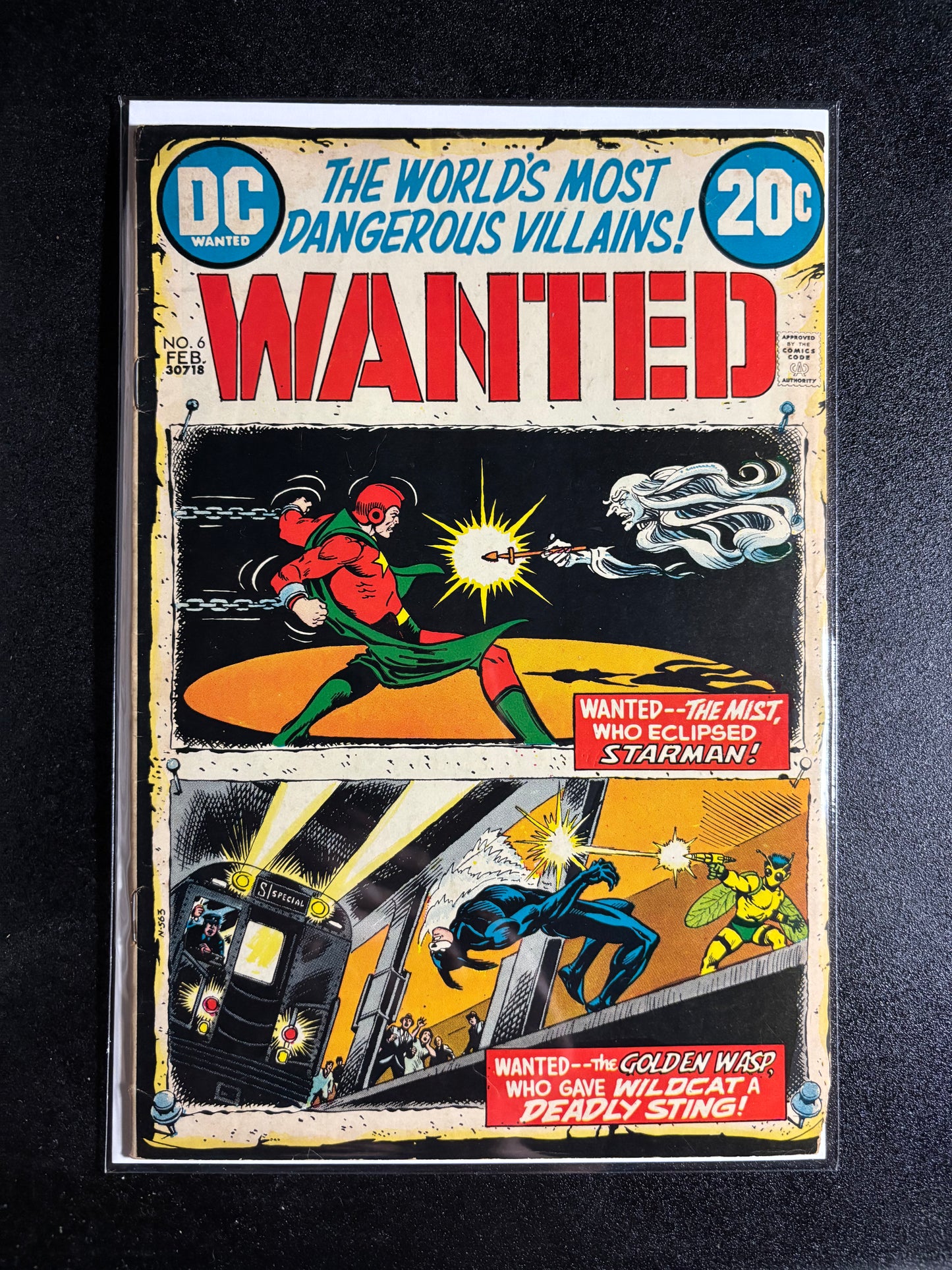 Wanted: The World’s Most Dangerous Villains! #6 (Feb 1973, DC Comics)