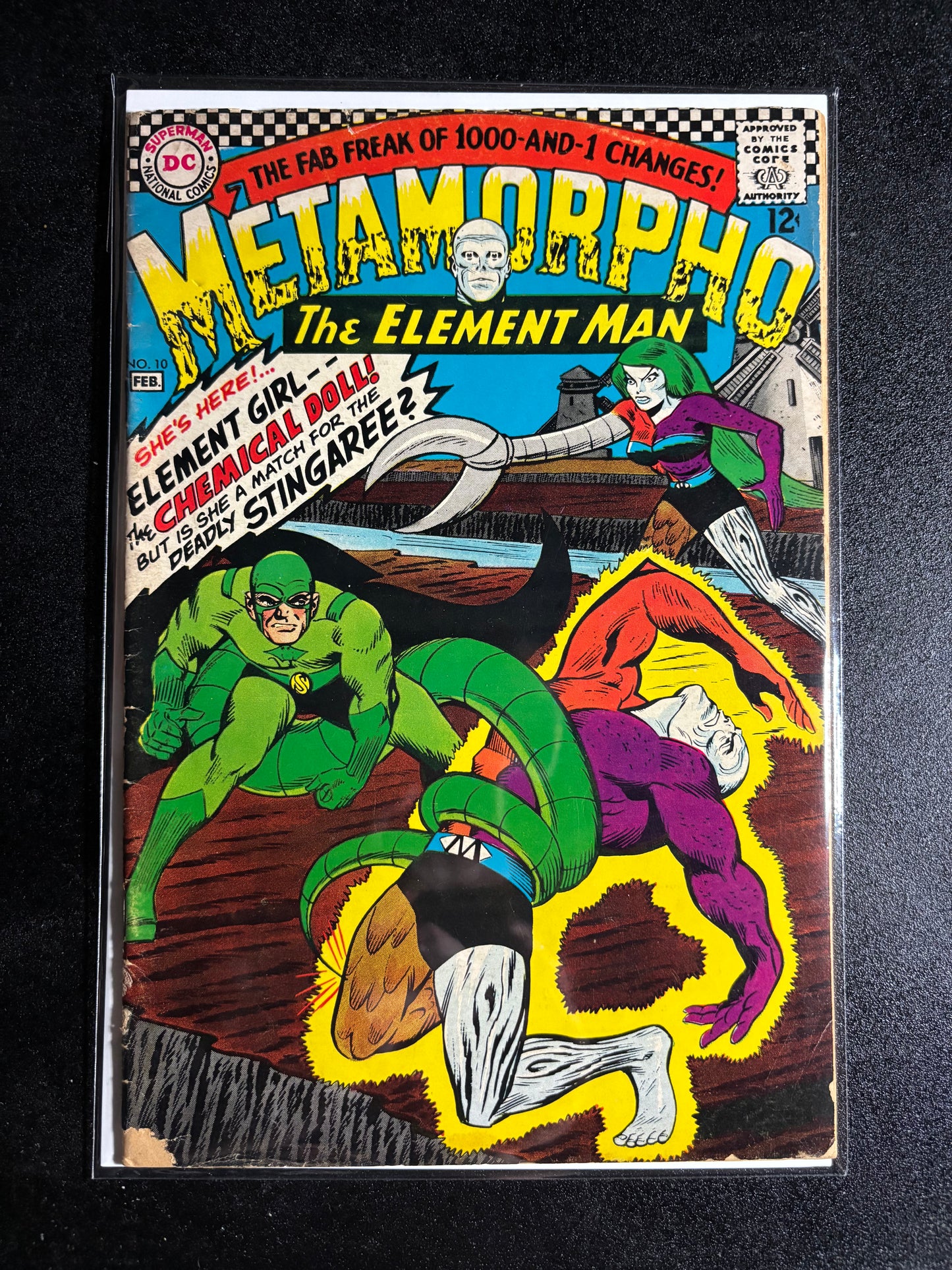 Metamorpho The Element Man #10 (February 1967, DC Comics)