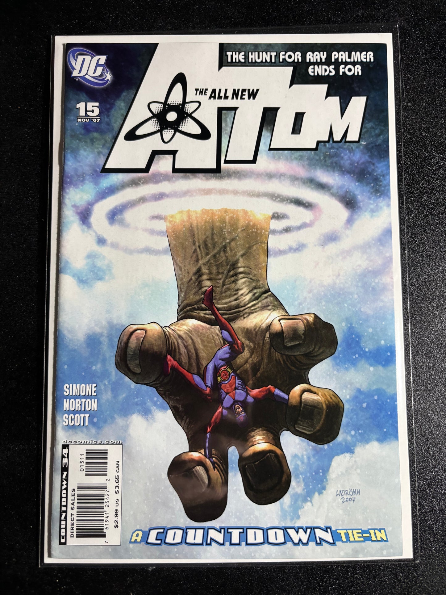 The All New Atom #15 – DC Comics (November 2007)