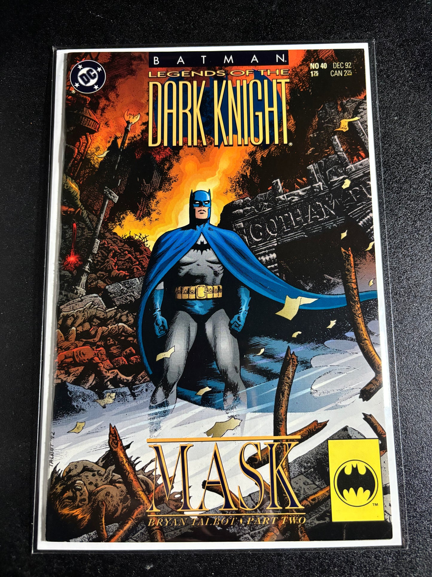 Batman: Legends of the Dark Knight #40 – Mask Part Two (DC Comics, 1992)