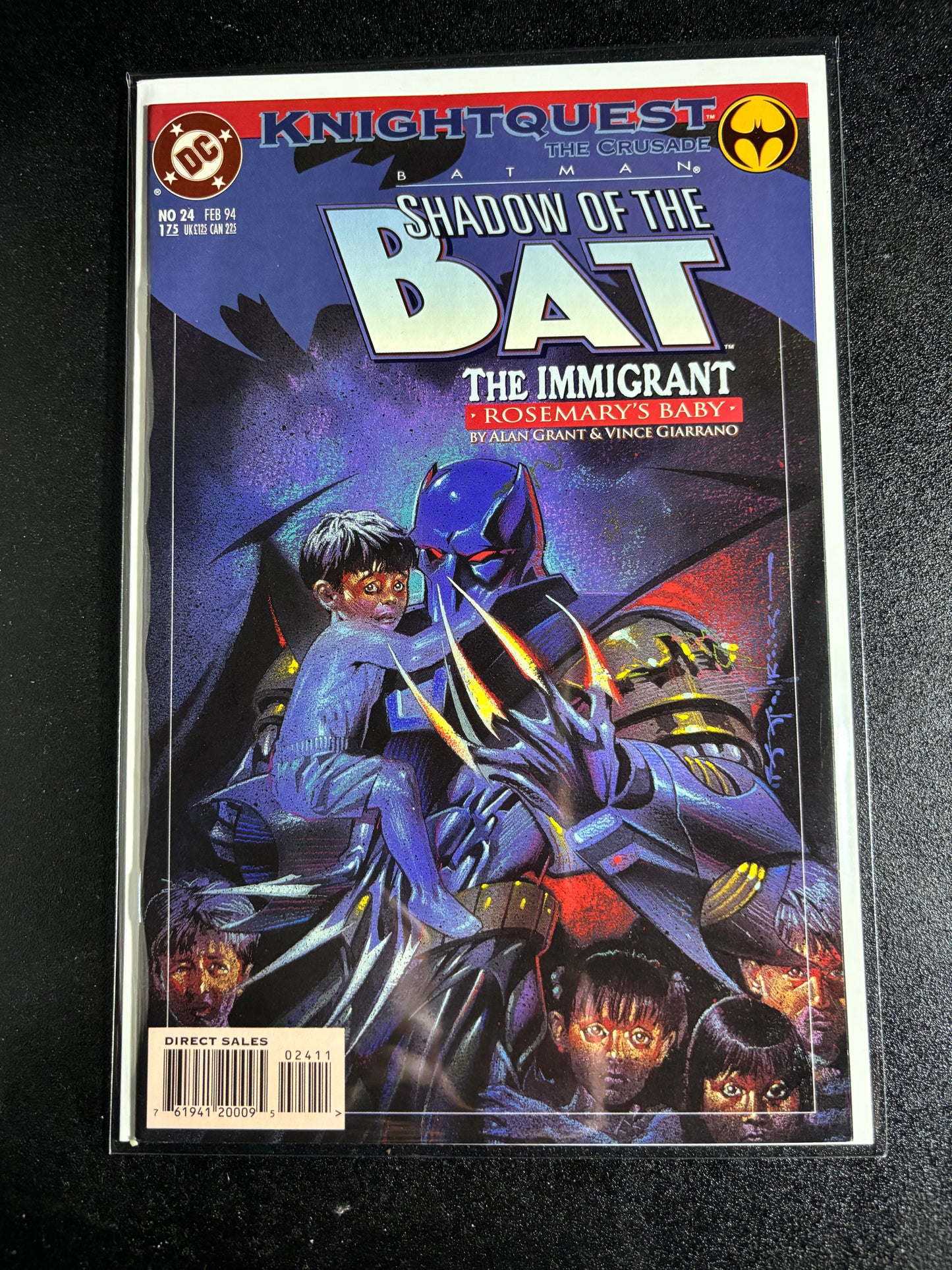 Batman: Shadow of the Bat #24 – February 1994 (DC Comics, Knightquest: The Crusade)