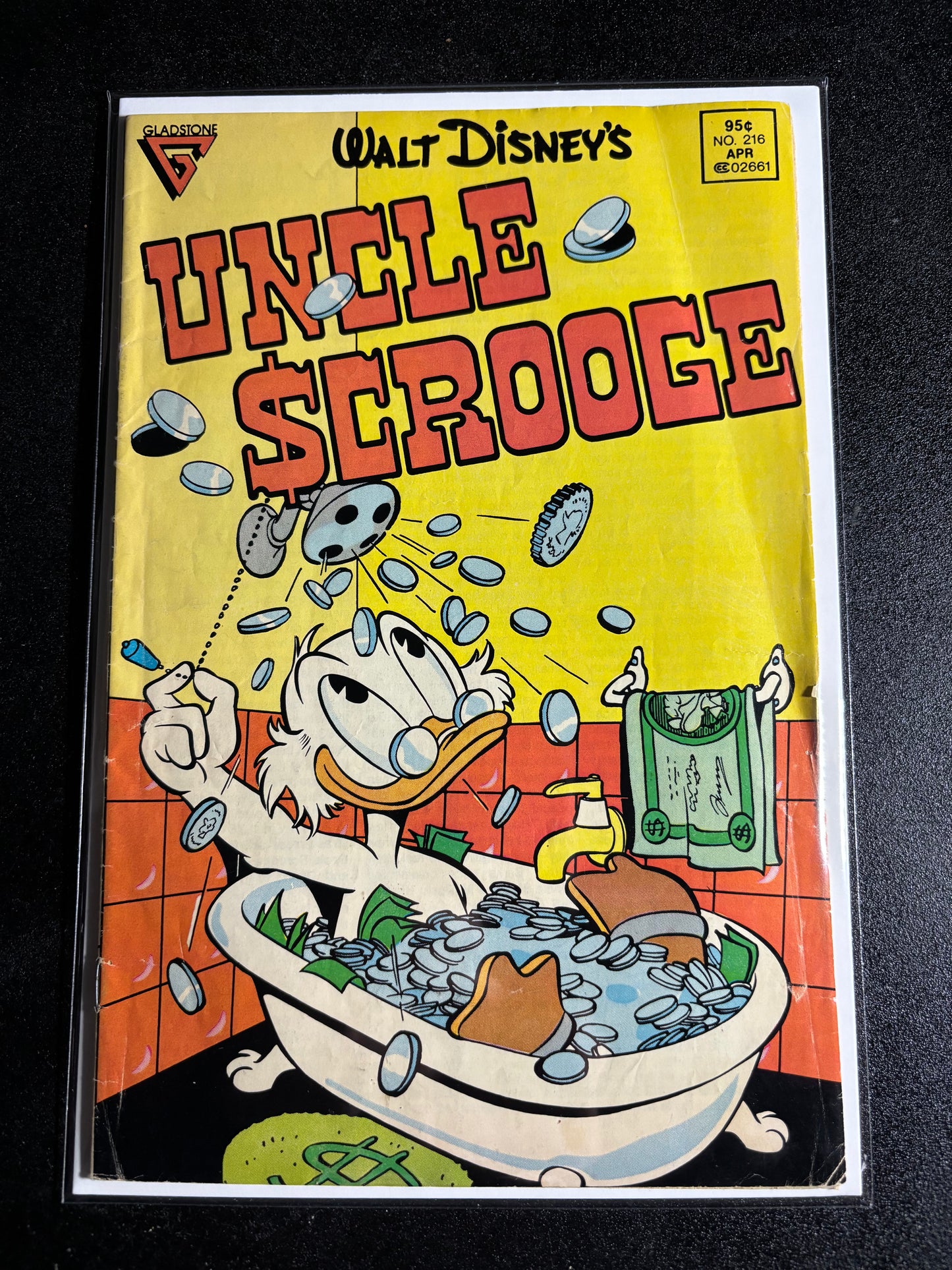 Walt Disney’s Uncle $crooge #216 (Apr 1987, Gladstone)