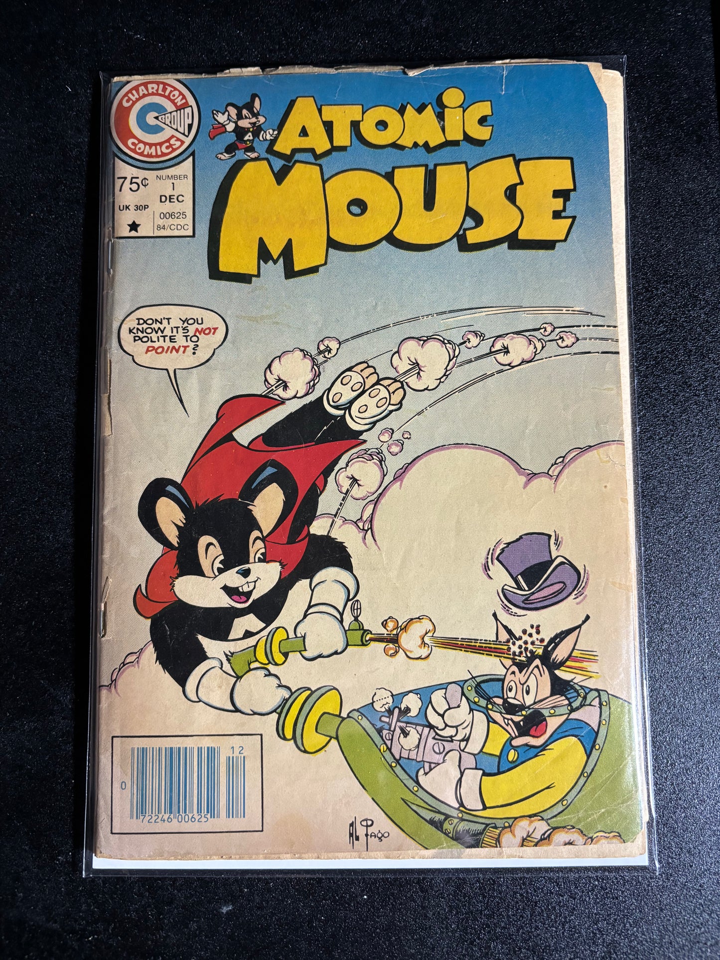 Atomic Mouse #1 (Charlton Comics)