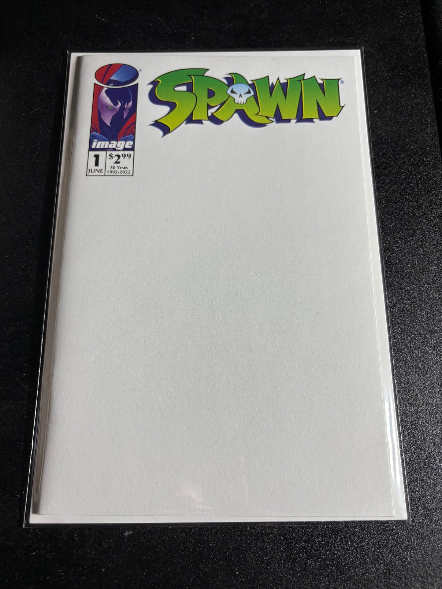 Spawn #1 – Image Comics (White Cover Variant – $2.99)