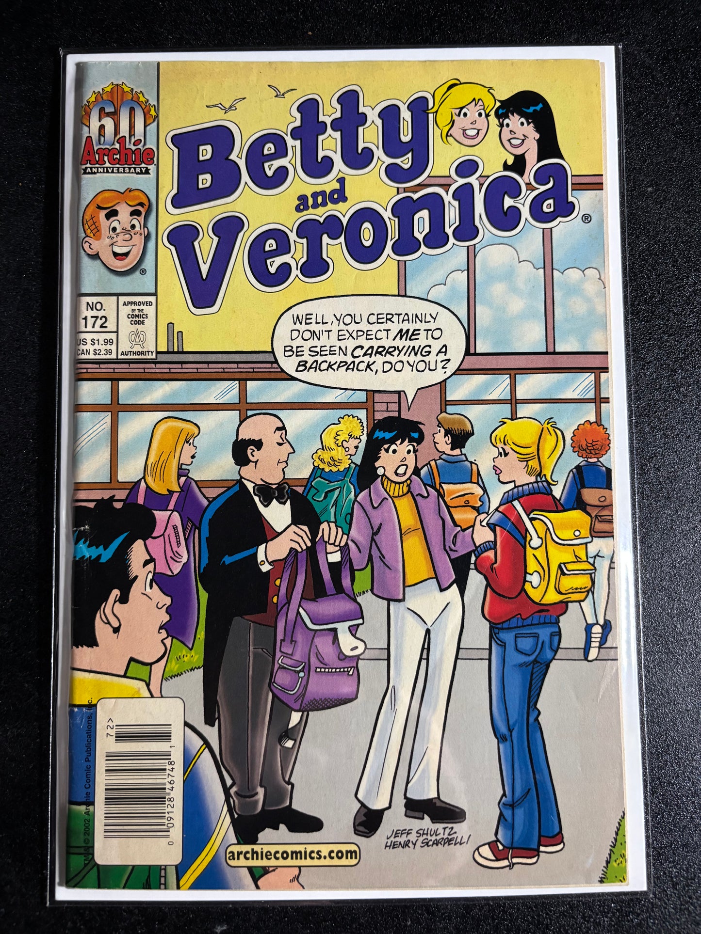 Betty and Veronica #172 (Archie Comics, 60th Anniversary)