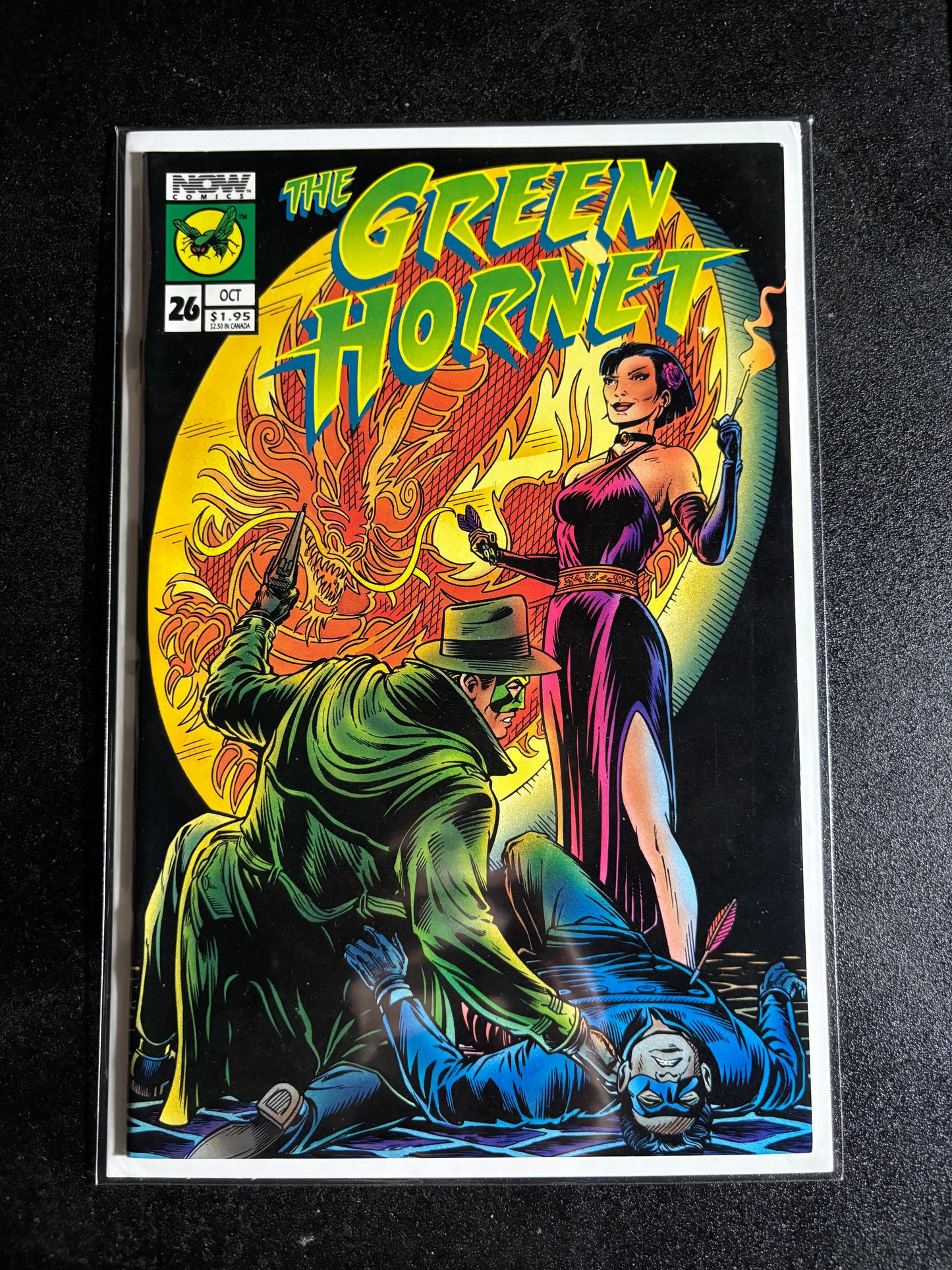 The Green Hornet #26 – Featuring The Spirit – Now Comics (October 1992)