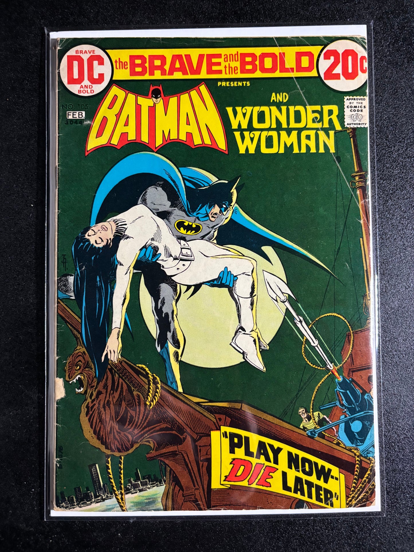 The Brave and the Bold #105 (DC Comics, February) – Batman & Wonder Woman Crossover – Bronze Age Classic