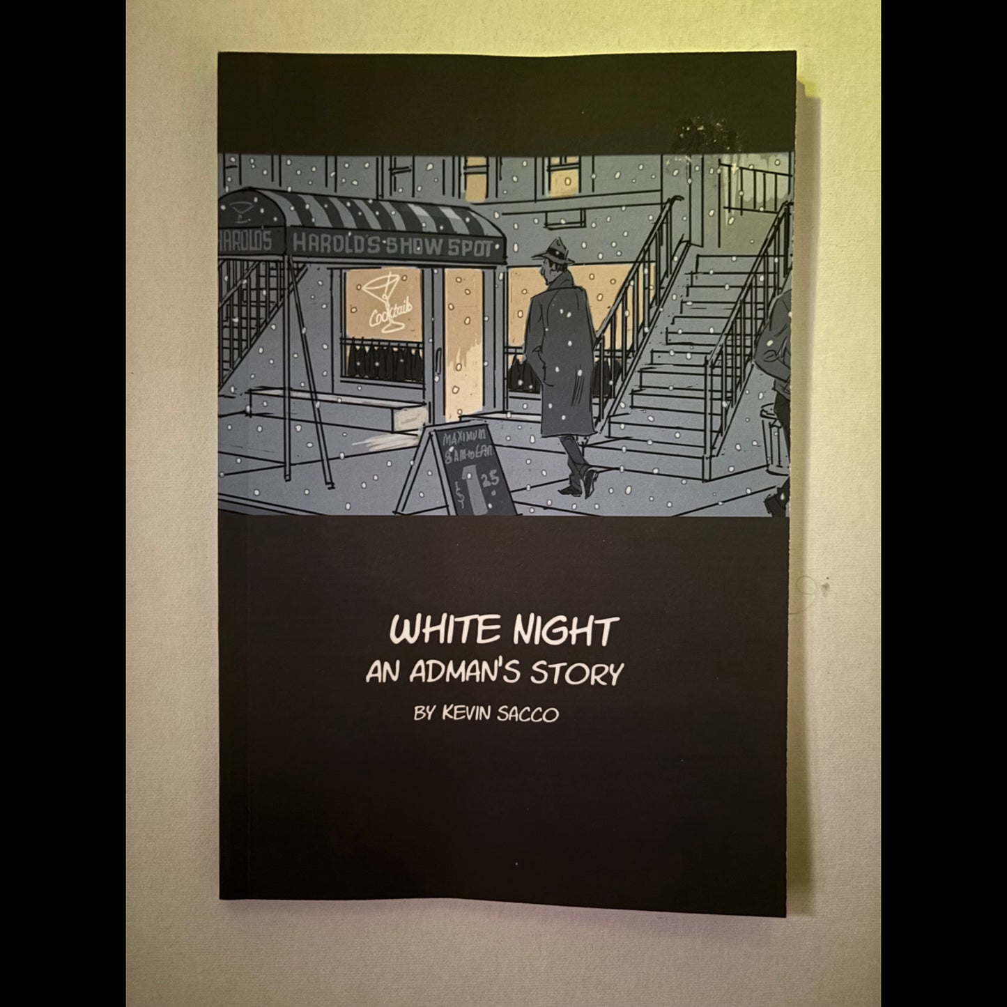 White Night: An Adman’s Story by Kevin Sacco (2011, Softcover Graphic Novel)