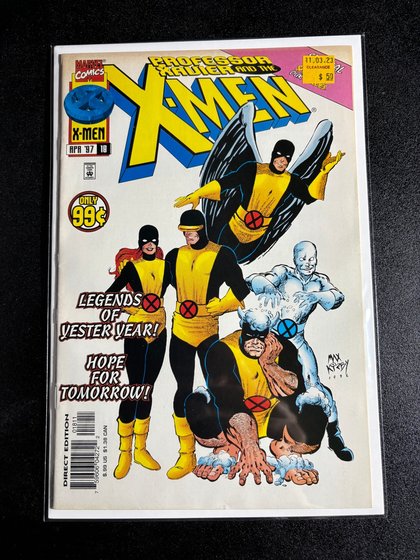 Professor Xavier and the X-Men #18 (April 1997) – Marvel Comics