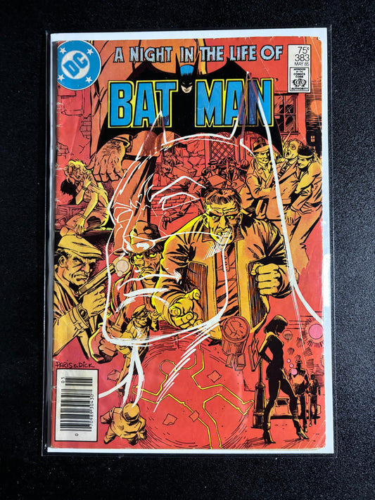 Batman #383 (DC Comics, May 1985) – Bronze Age Batman – “A Night in the Life of Batman”