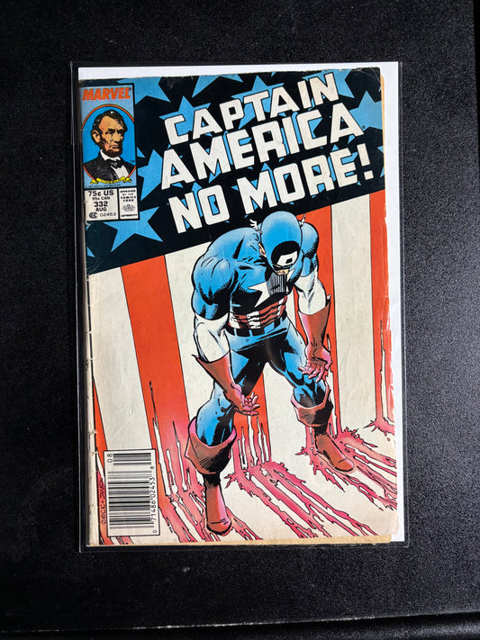 Captain America #332 (1987, Marvel Comics)