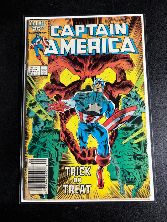 Captain America #326 (1987, Marvel Comics)
