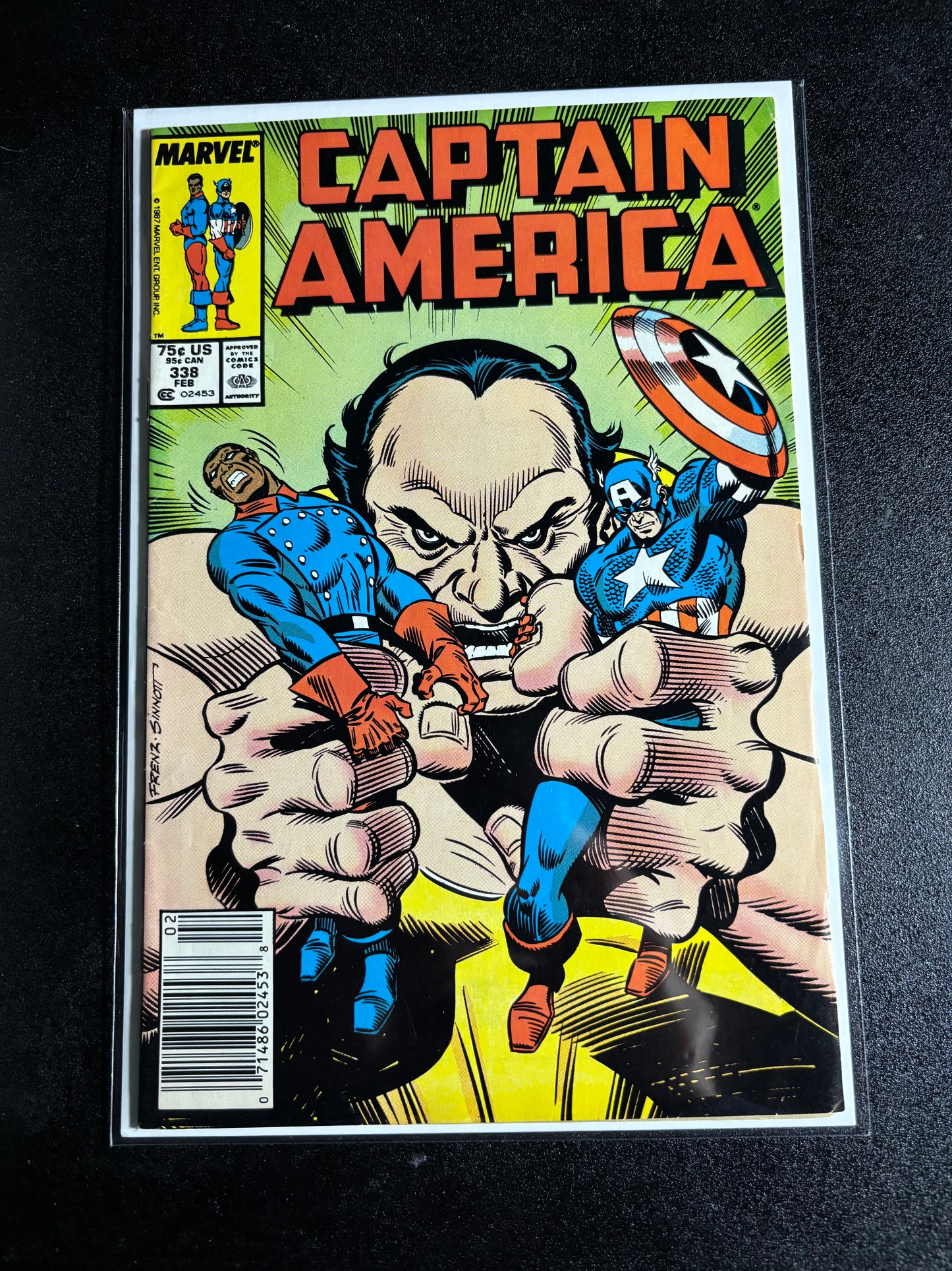 Captain America #338 (1988, Marvel Comics)