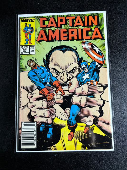 Captain America #338 (1988, Marvel Comics)