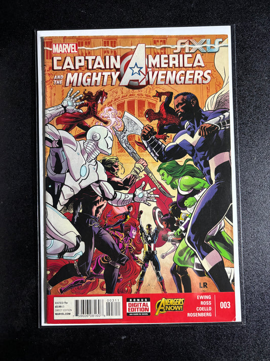 Captain America and the Mighty Avengers #3 (2015, Marvel Comics)