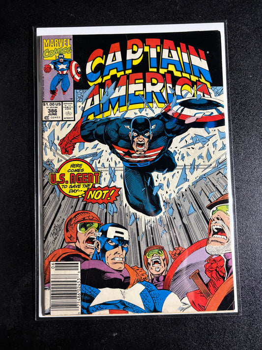 Captain America #386 (1991, Marvel Comics)