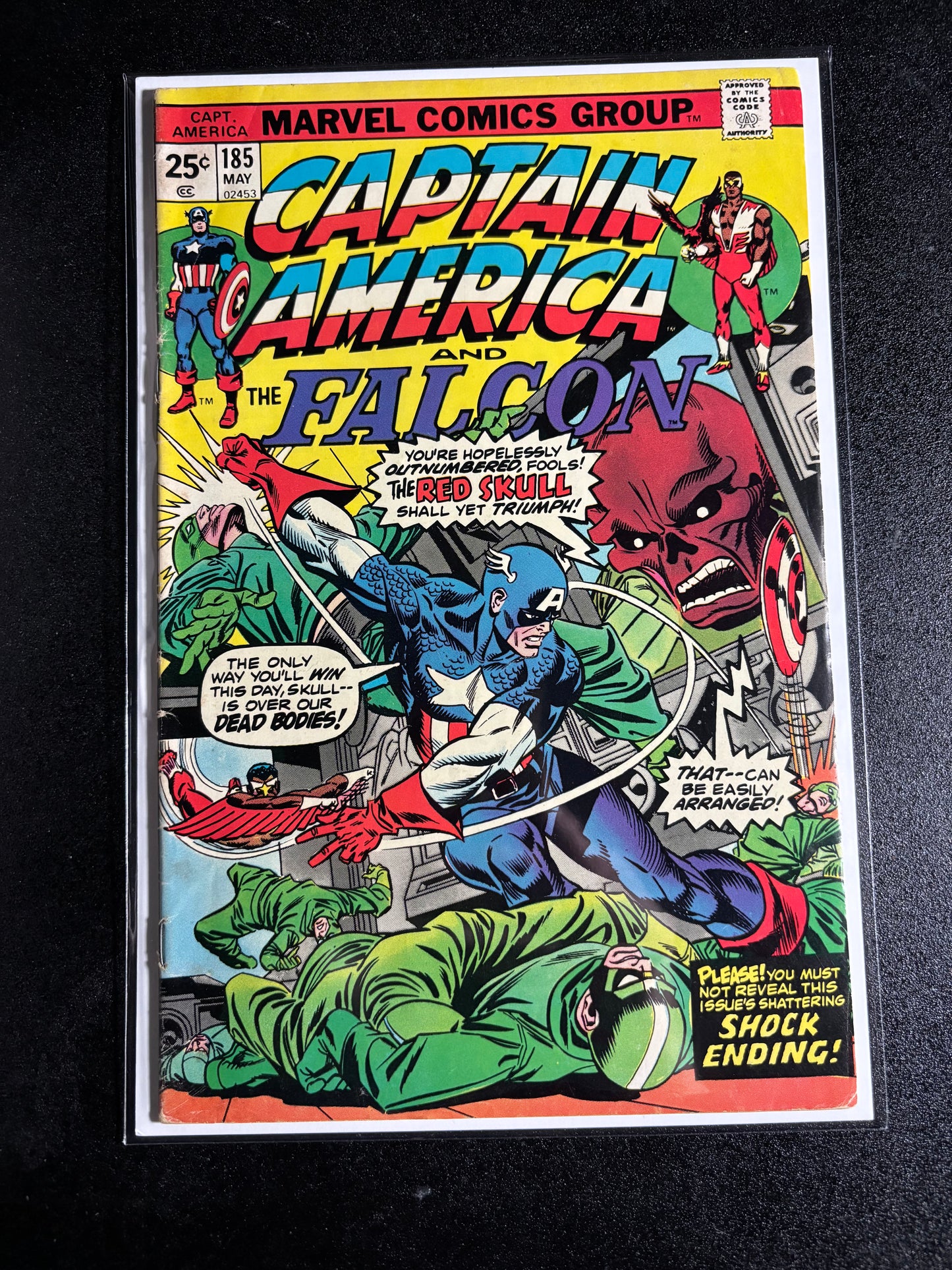 Captain America and The Falcon #185 (1975, Marvel Comics)