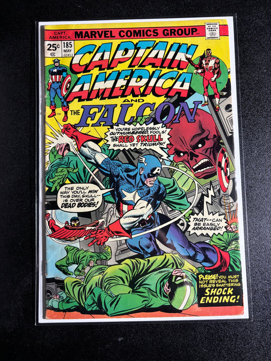 Captain America and The Falcon #185 (1975, Marvel Comics)