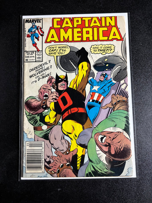 Captain America #328 (1987, Marvel Comics)