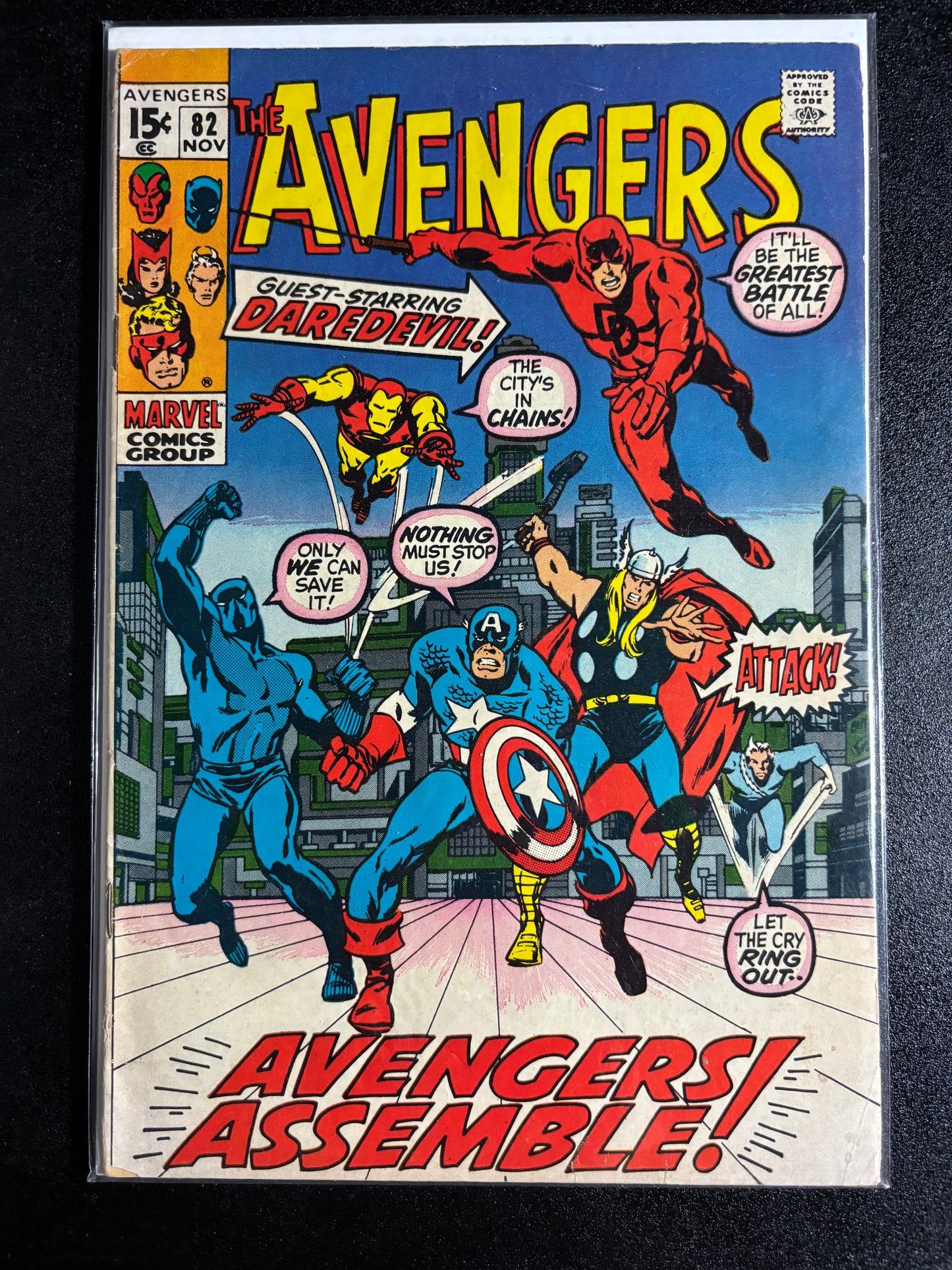 Avengers #82 – November (Marvel Comics, 1970)