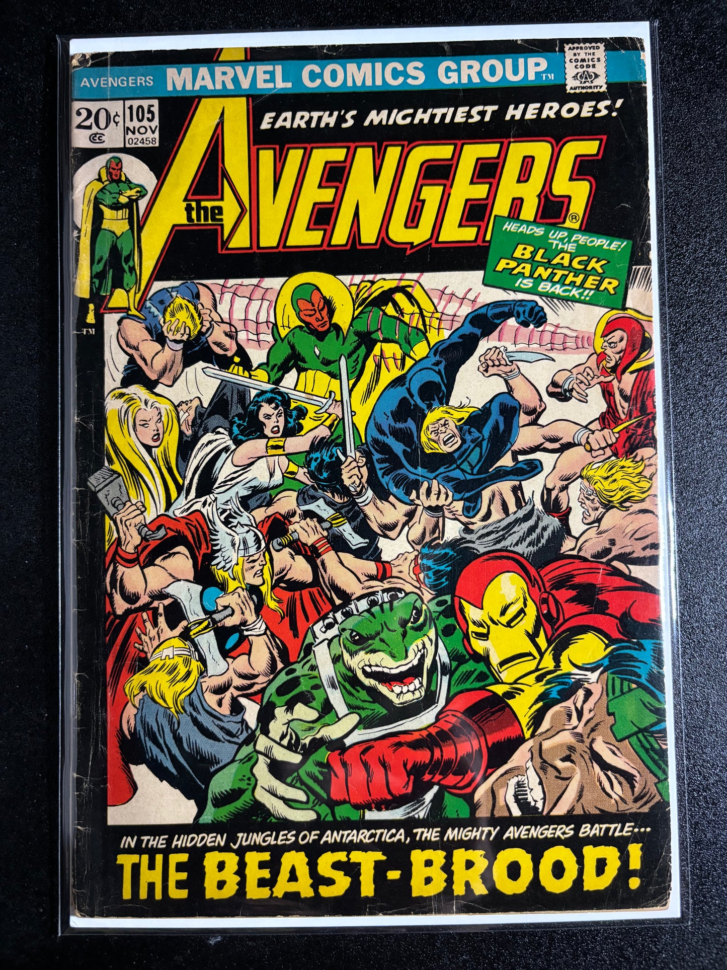 Avengers #105 – November (Marvel Comics, 1972)