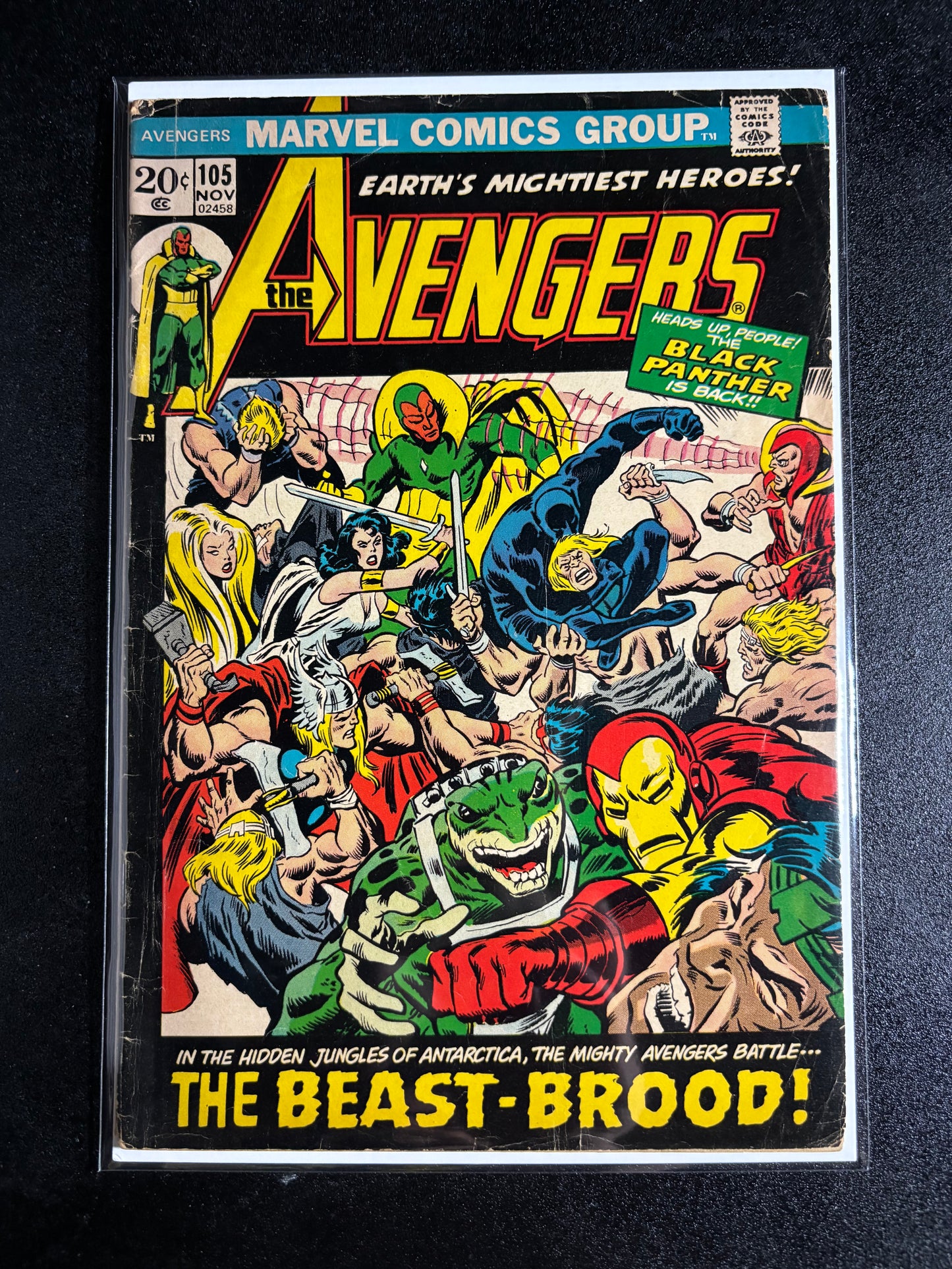 Avengers #105 – November (Marvel Comics, 1972)