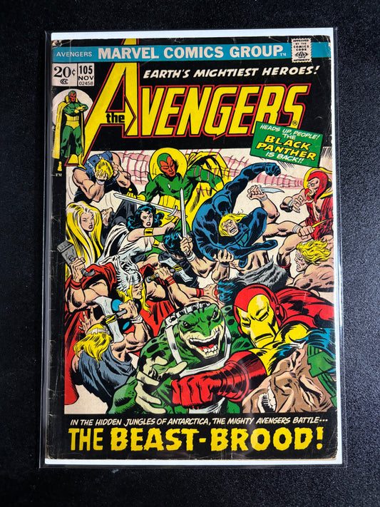 Avengers #105 – November (Marvel Comics, 1972)