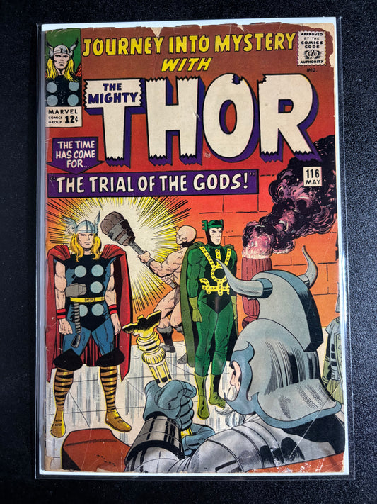 Journey Into Mystery with The Mighty Thor #116 (May 1965) – Marvel Comics